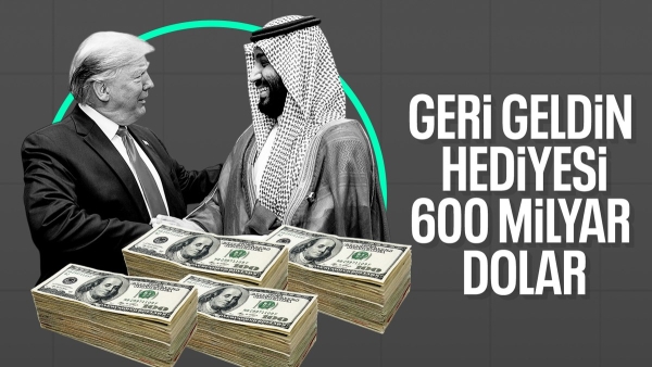 Suudi Prens Bin Salman, Trump'a 600 milyar dolarlık yatırım sözü verdi