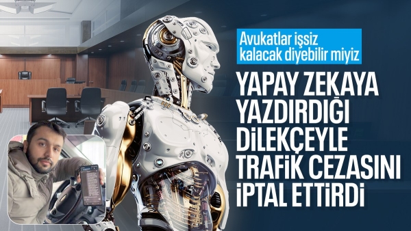 Tokat'ta yapay zekaya yazdırdığı dilekçe ile trafik cezasını iptal ettirdi