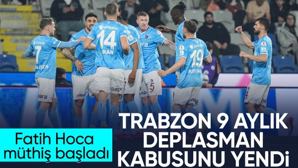 Trabzonspor, Başakşehir deplasmanında üç puanı kaptı