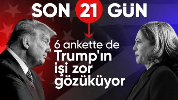 Trump-Harris yarışında anketlerde kim önde?