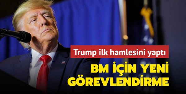 Trump ilk hamlesini yaptı! BM'de Daimi Temsilcilik için yeni görevlendirme