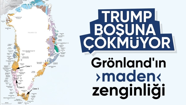 Trump'ın gözünü diktiği Grönland'ın maden zenginliği