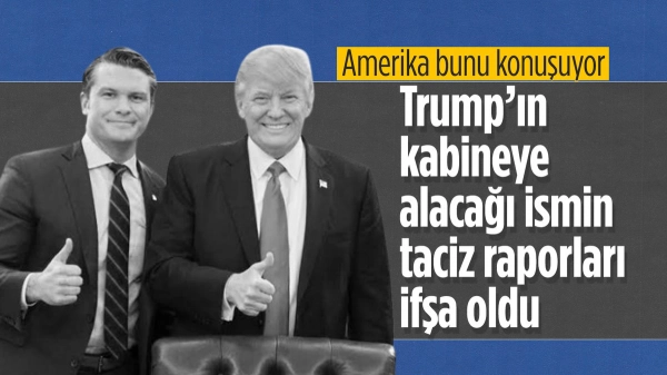 Trump'ın Savunma Bakanı adayı Pete Hegseth'in cinsel taciz raporları ortaya çıktı