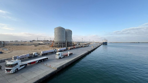 Türkiye’den Gazze’ye yardım eli: 17. İyilik Gemisi El-Ariş Limanı’nda boşaltıldı