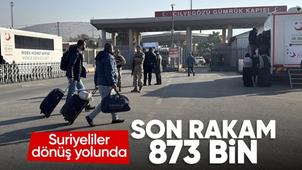 Türkiye'den Suriye'ye dönen mülteci sayısı açıklandı
