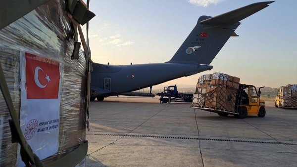 Türkiye, Gazze'ye 101 bin 271 ton insani yardım malzemesi ulaştırdı