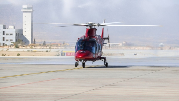 Türkiye ile KKTC arasında 'taksi helikopter' seferleri başladı