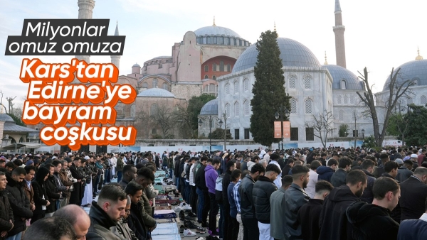 Türkiye'nin dört bir yanında bayram coşkusu
