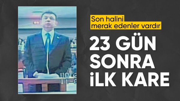 Tutuklu Ekrem İmamoğlu'un yargılandığı mahkemeden ilk görüntü