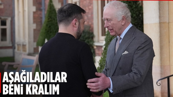 Ukrayna Devlet Başkanı Zelensky, İngiltere Kralı Charles ile görüştü