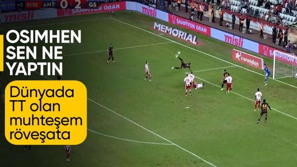 Victor Osimhen'den jeneriklik röveşata golü