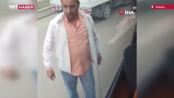 Yol verme kavgasında döner bıçağı çıkaran kişi gözaltına alındı