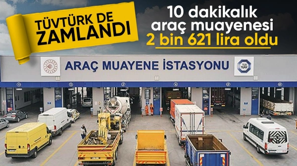 Zam oranı kesinleşti: İşte 2025 araç muayene ücretleri