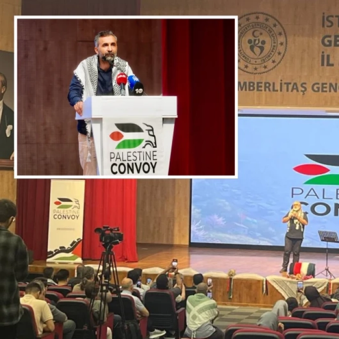Filistin'e ulaşmak için yeni konvoy Fransa'dan yola çıkıyor