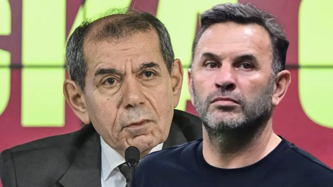 Galatasaray Başkanı Özbek'ten teknik direktör Okan Buruk'a tam destek: 'Şampiyonluk yolunda emin adımlarla ilerliyoruz