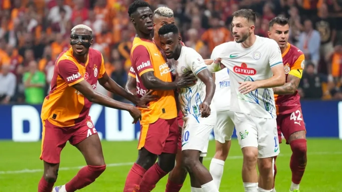 Galatasaray, Rizespor karşısında ligdeki 48. randevusuna çıkıyor