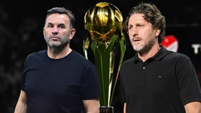 Galatasaray ve Trabzonspor kaptanları, Gaziantep'teki kritik mücadele öncesi sahaya çıktı