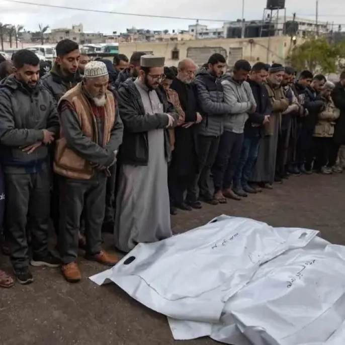 Gazze'deki can kaybı 72 bin 126'ya ulaştı