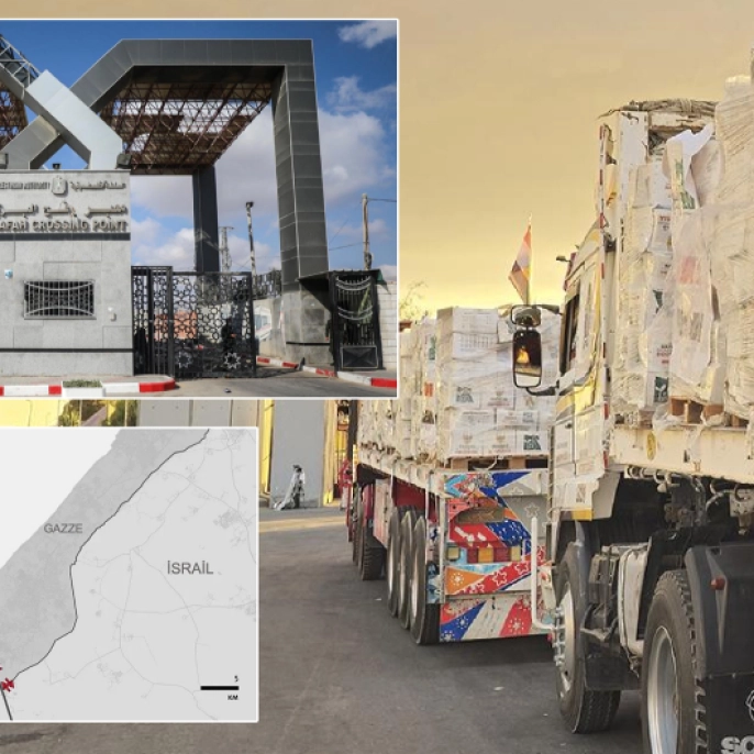 Gazze için acil çağrı: Refah Sınır Kapısı iki yönlü açılsın!