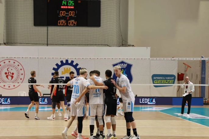 Gebze Belediyespor, Sungurlu'yu set vermeden geçti