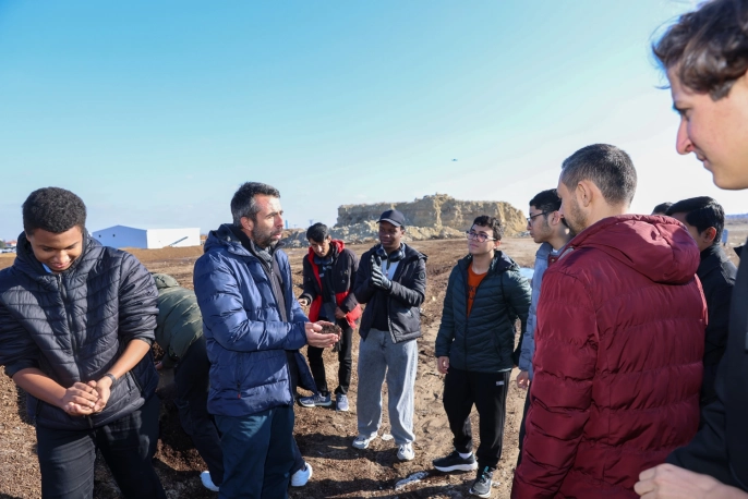 Gençler kompost üretimini yerinde öğreniyor: Selçuklu Belediyesi'nden çevre bilinci atağı