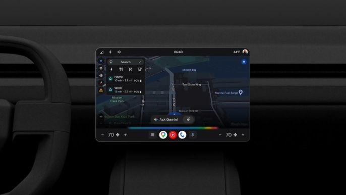 Google, araçlardaki Gemini yapay zekayı kişiselleştiriyor