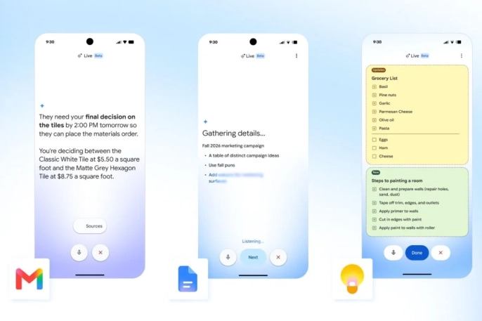 Google, sesli yapay zeka özelliklerini duyurdu - 2