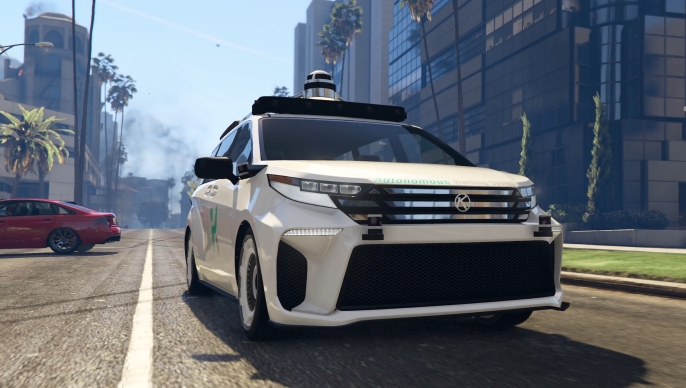 Grand Theft Auto Online'da yeni robotaksiler şehirde kaos yarattı!