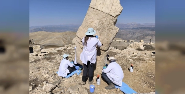Nemrut'taki heykeller nanoteknolojiyle onarıldı