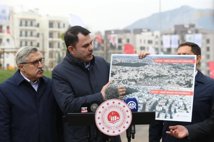 Hatay'da deprem yaraları sarılıyor: 153 bin konut yıl sonuna kadar teslim edilecek