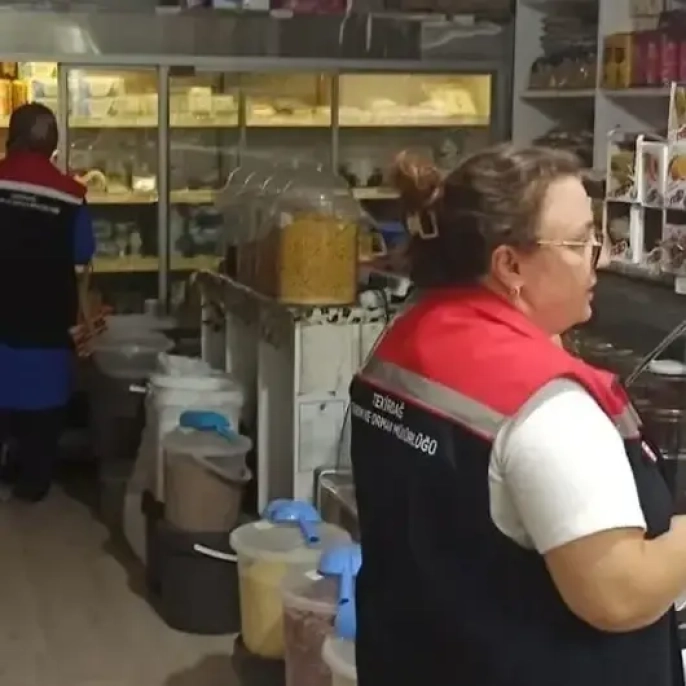 Hayrabolu'da gıda denetimleri şok hızla sürüyor: Halk sağlığı için mücadele