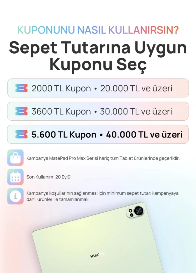 Huawei, eğitime yönelik kampanya ile büyük indirim sunuyor - 4