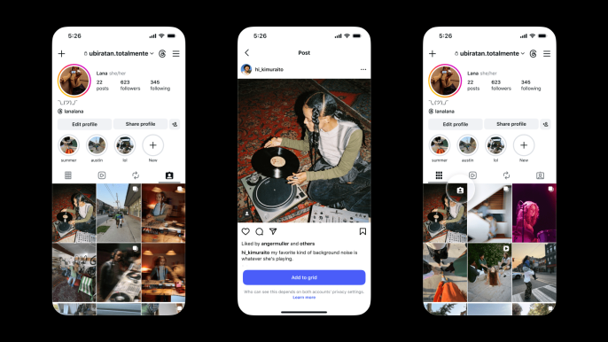 Instagram, profilde etiketli gönderileri gösterme özelliği sunuyor