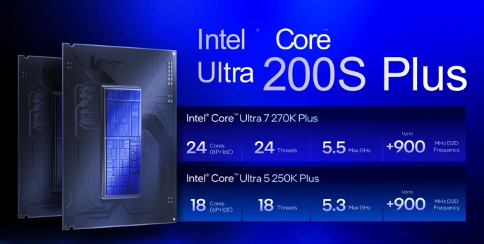 Intel'den oyun dünyasına devrim: Core Ultra 270K Plus ile performans zirvesi! - 1