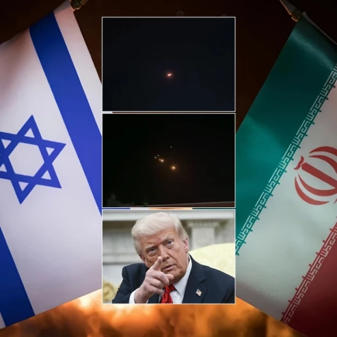 İran'dan İsrail'e füze yağmuru: Tahran, Tebriz ve İsfahan'da patlamalar!