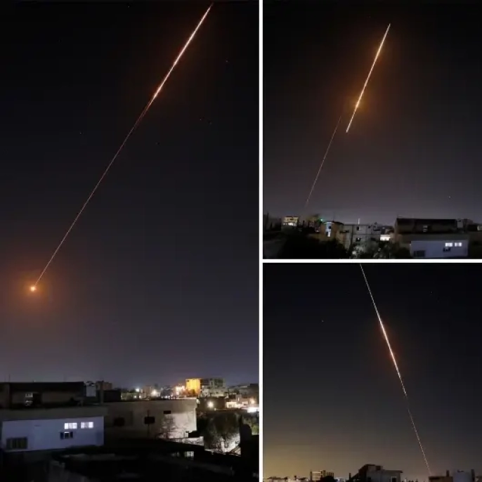 İsrail'e füzeler yağdırıldı: Yaralı sayısı 59'a yükseldi