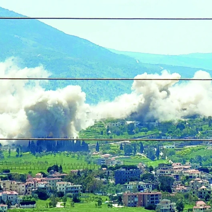 İsrail ordusundan Lübnan'a şiddetli bombardıman