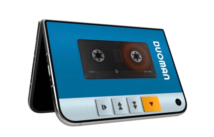 Katlanabilir iPhone için Walkman uygulaması geliştirildi