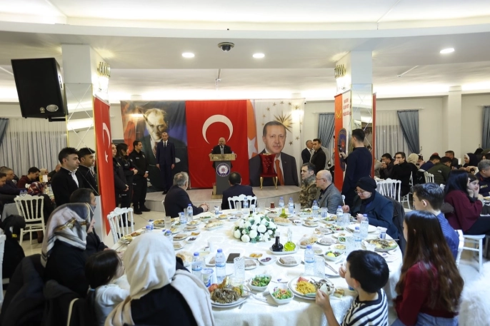 Kayseri Büyükşehir, şehit aileleriyle iftarda bir araya geldi