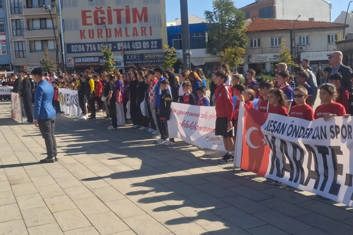 Keşan'da amatör spor haftası etkinlikleri başladı