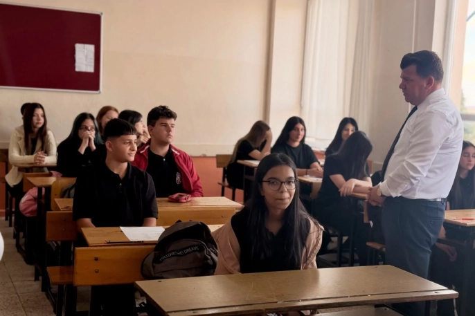Keşan lisesini ilçe milli eğitim müdürü ziyaret etti