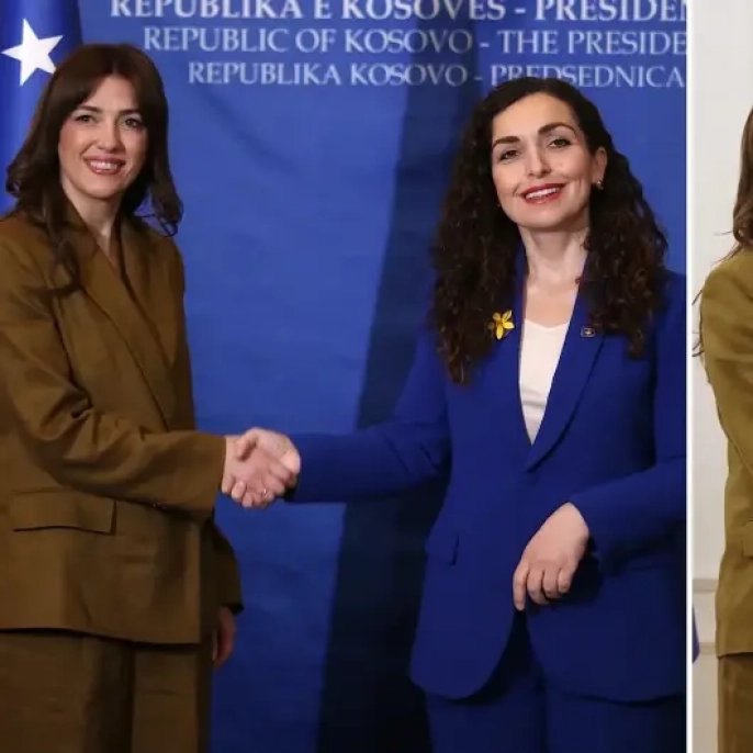 Kosova Cumhurbaşkanı Vjosa Osmani, görevini devretti