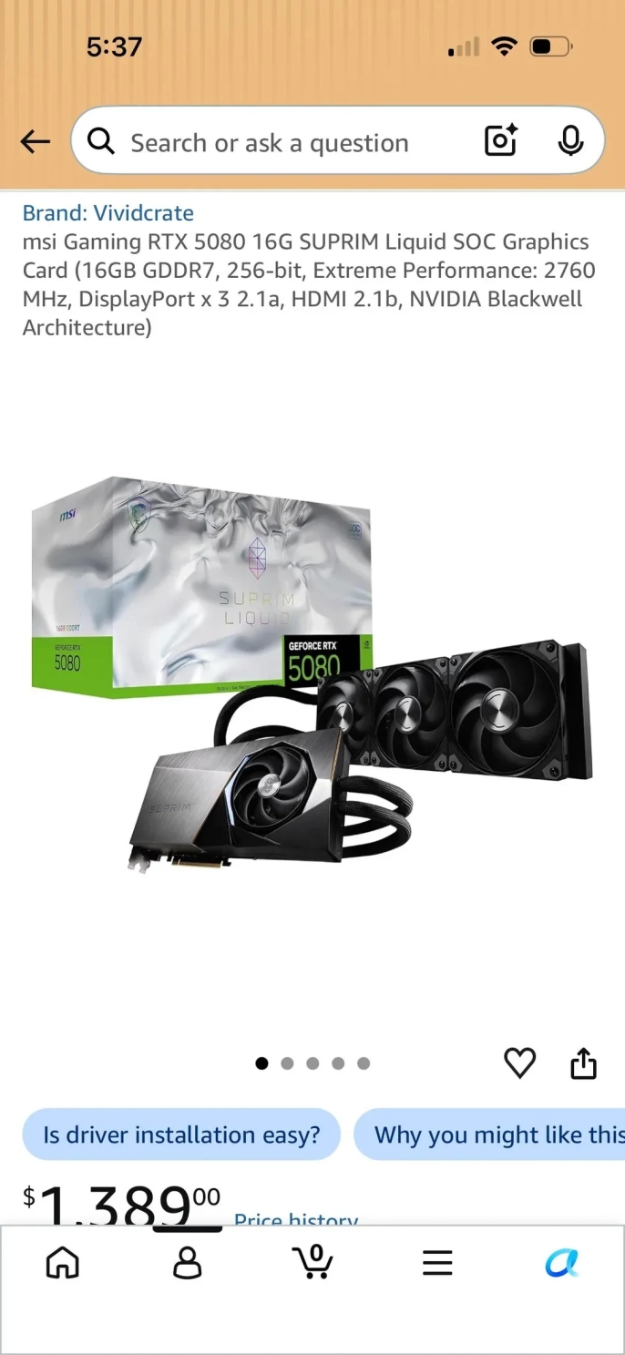 Kullanıcı RTX 5080 yerine vakumlu kupa aldı: Amazon dolandırıcılığı - 4
