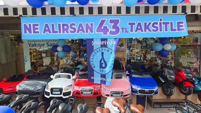 Kütahya'da 24 yıl sonra şampiyonluk kutlaması: 43 TL taksitle alışveriş fırsatı