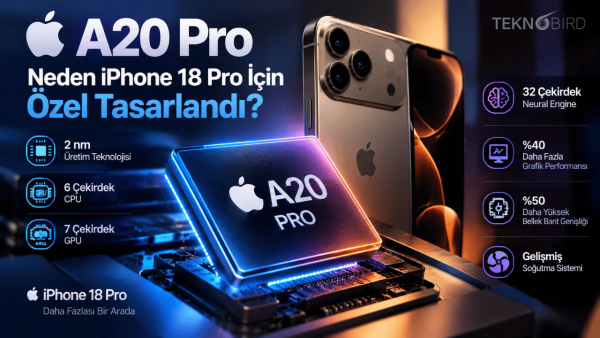 A20 Pro Neden iPhone 18 Pro İçin Özel? - Teknobird