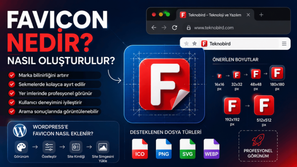 Favicon Nedir? Nasıl Oluşturulur? - Teknobird