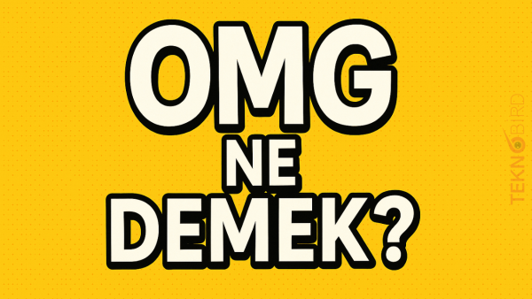 OMG - Omaygat Ne Demek? - Teknobird