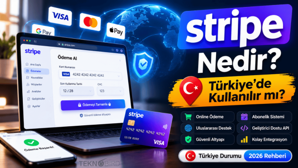 Stripe Nedir? Türkiye'de Kullanılır mı? - Teknobird