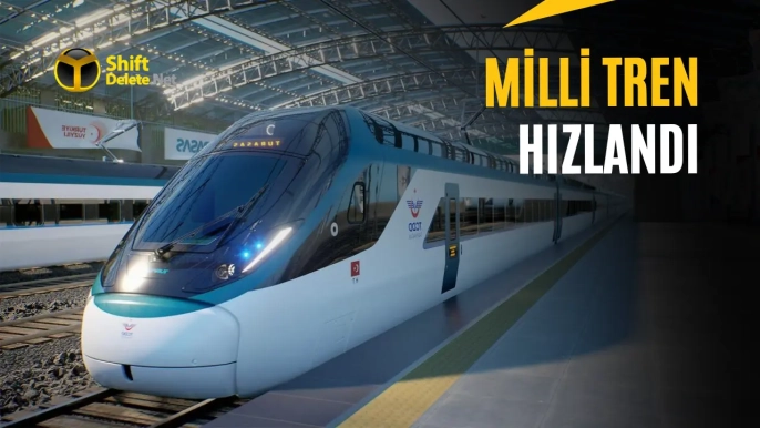 Milli hızlı tren 250 km/s hıza ulaşarak yeni bir rekor kırdı - 1