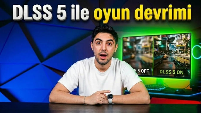 Nvidia'dan yapay zeka destekli DLSS 5 ile oyunlarda devrim: Görüntü kalitesi ikiye bölündü!
